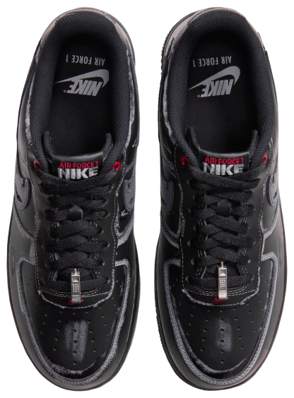 Nike Air Force 1 Low LE - Black/Gym Red/Summit White - Image 4