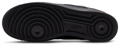 Nike Air Force 1 Low LE - Black/Tough Red/Dark Smoke Grey - Image 5