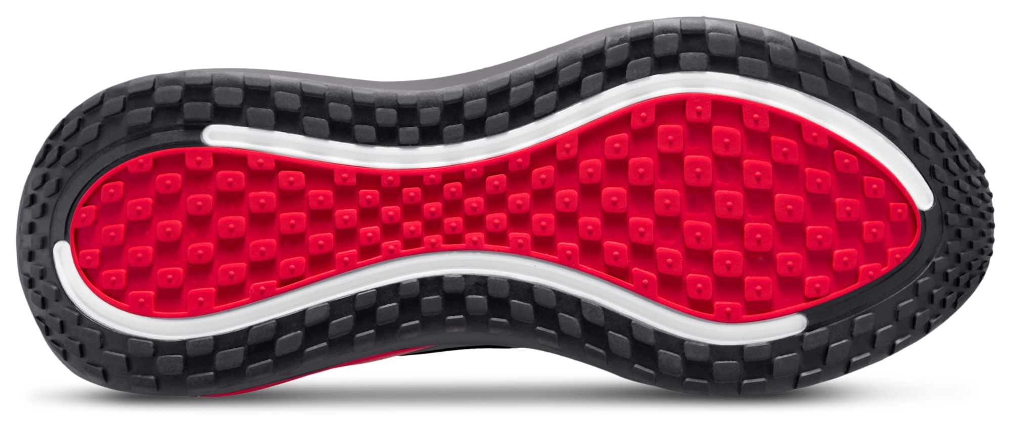 Nike Vomero Plus - Black/Gray/Red - Image 4