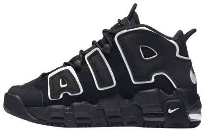 Nike Air More Uptempo 童款 - Black - Image 2