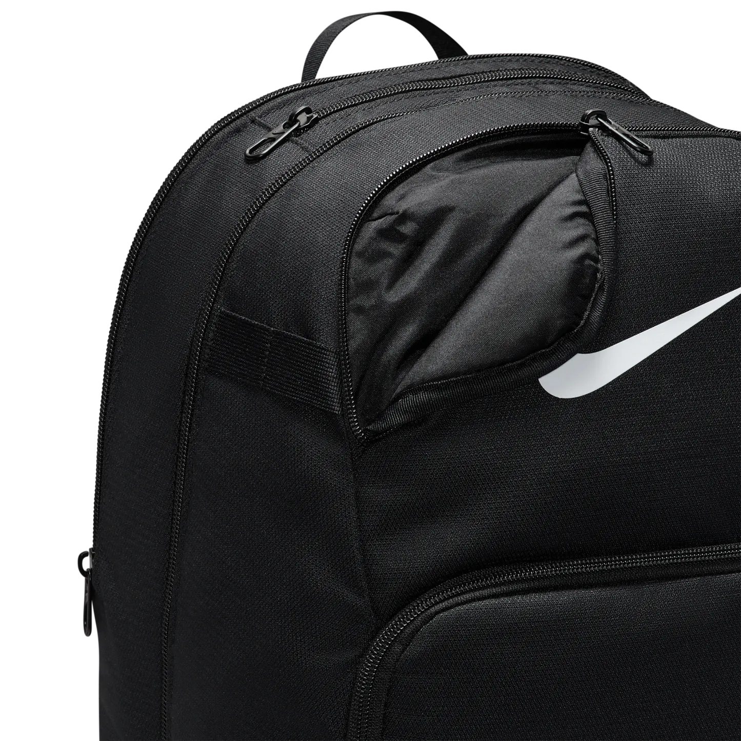 Nike Brasilia XL Backpack X - Black/Black/White - Image 5