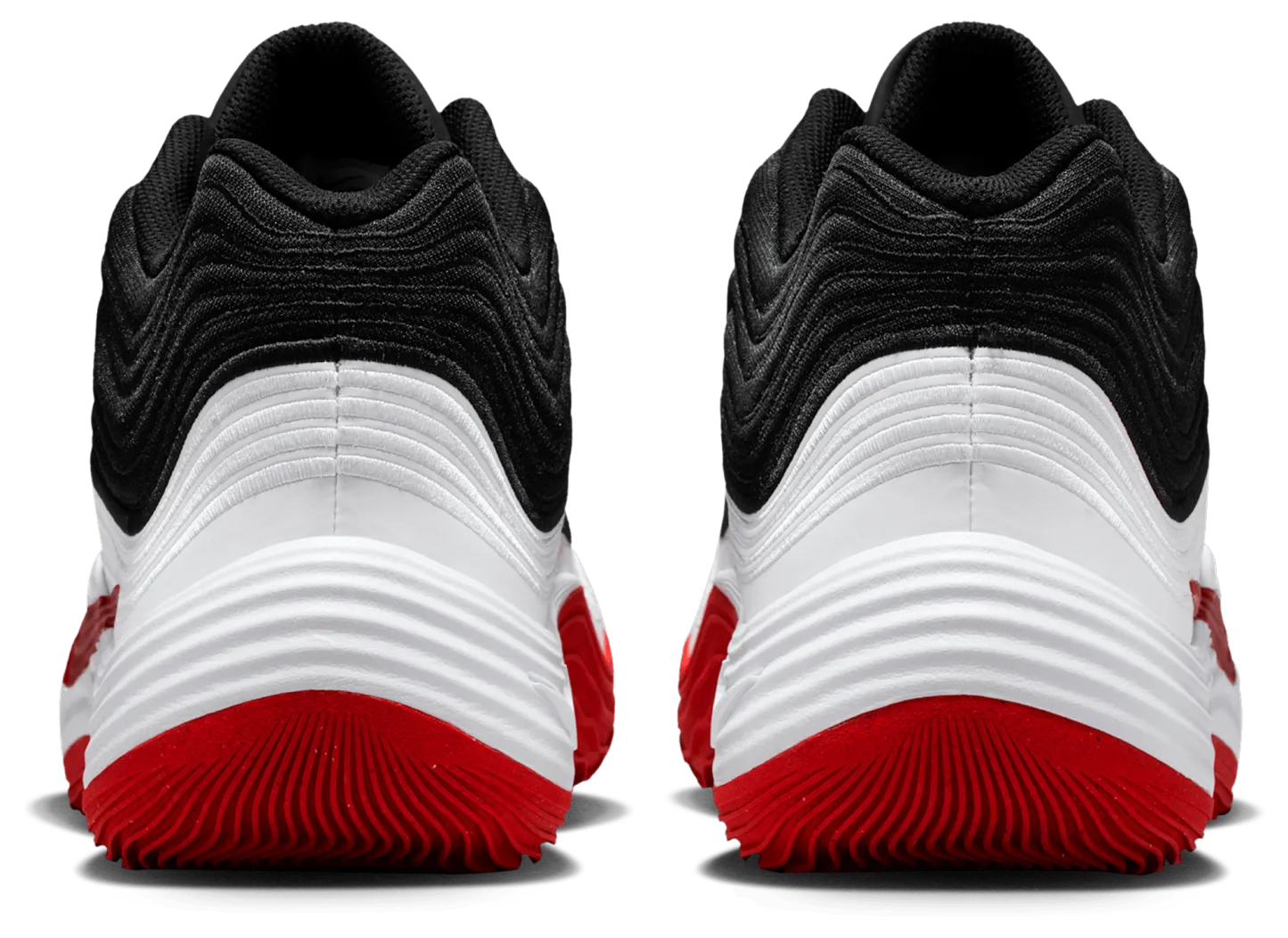 Nike Precision 8 Mid - Black/University Red/White - Image 3