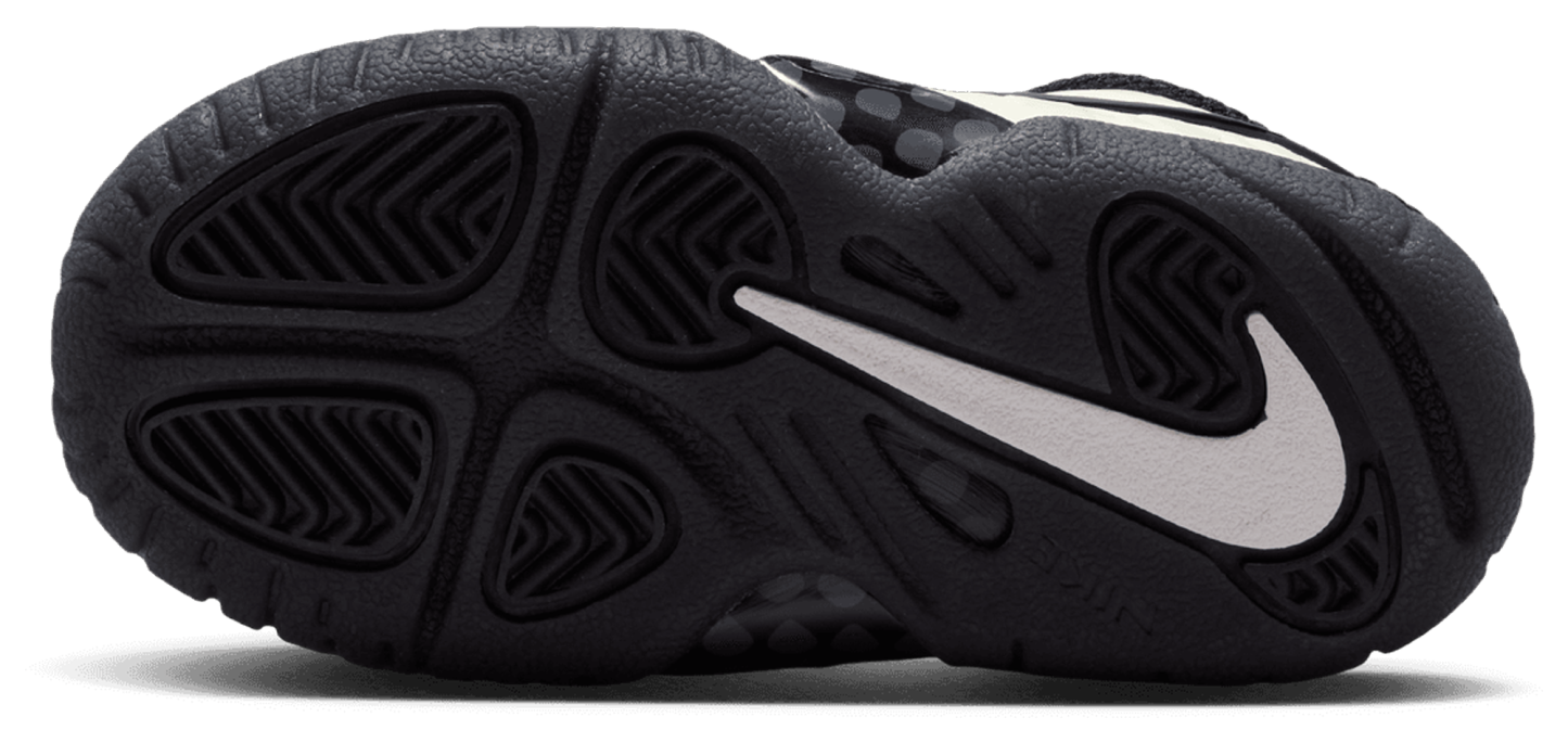 Nike Little Posite Pro 童款 - White/Black/Summit White - Image 5