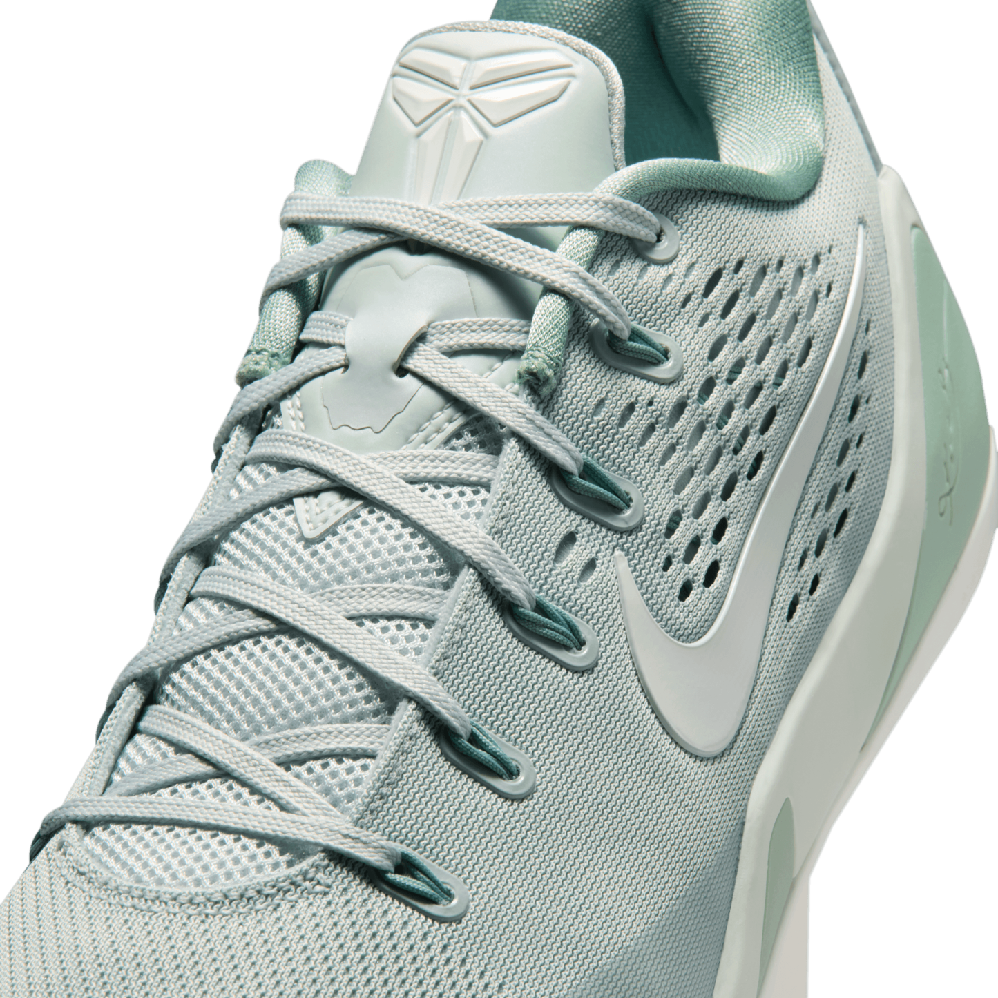 Nike Kobe 9 Elite Low EM - Light Silver/Steam/Summit White - Image 7