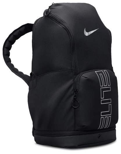 Nike Varsity Elite Backpack - Black/Metallic Silver - Image 3