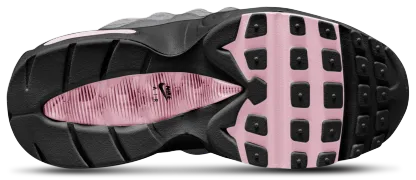Nike Air Max 95 童款 - Pink Foam/Medium Grey/Black - Image 4