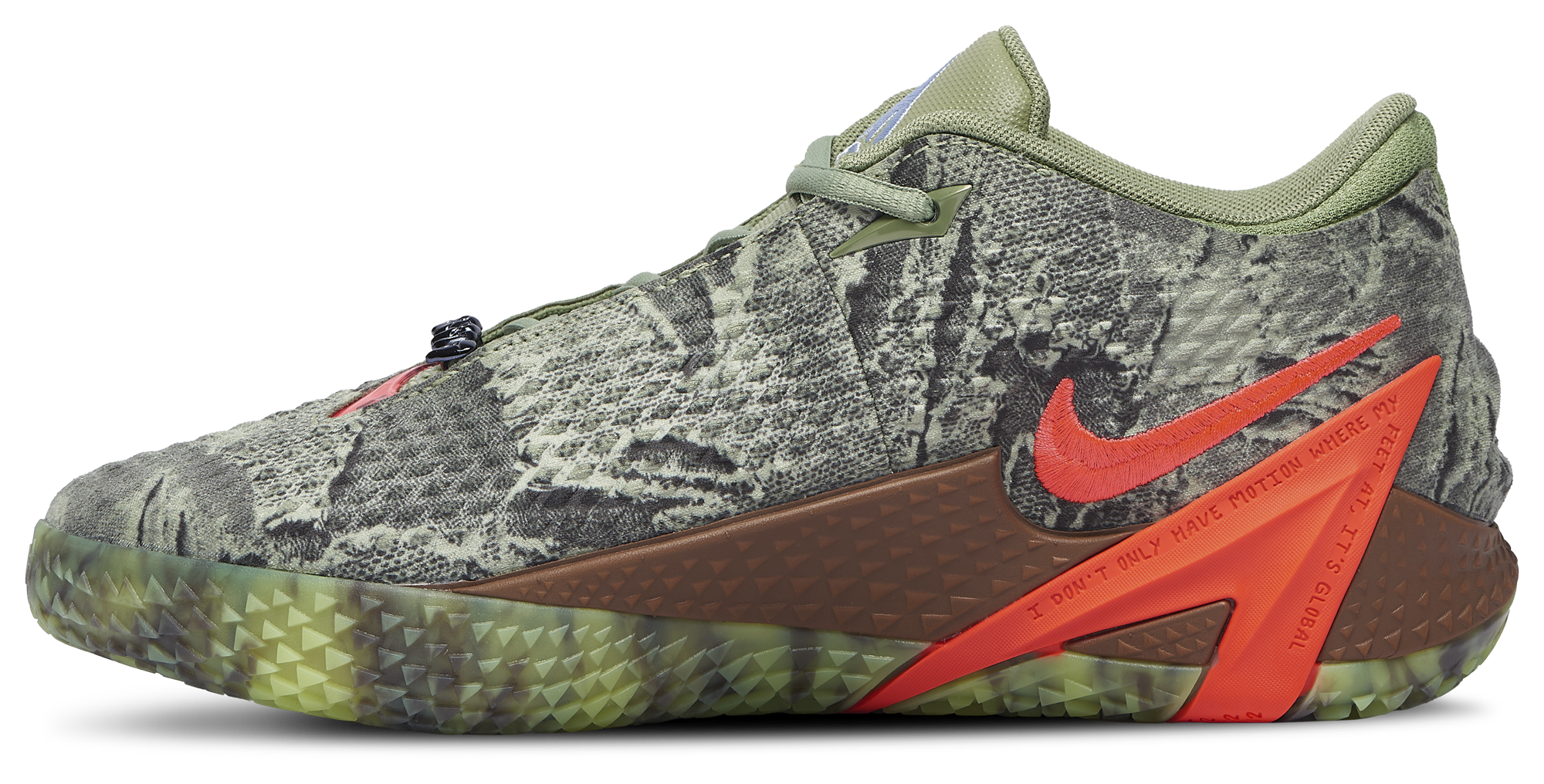 Nike Ja 4 Halloween - Oil Green/Multi/Zombie - Image 2