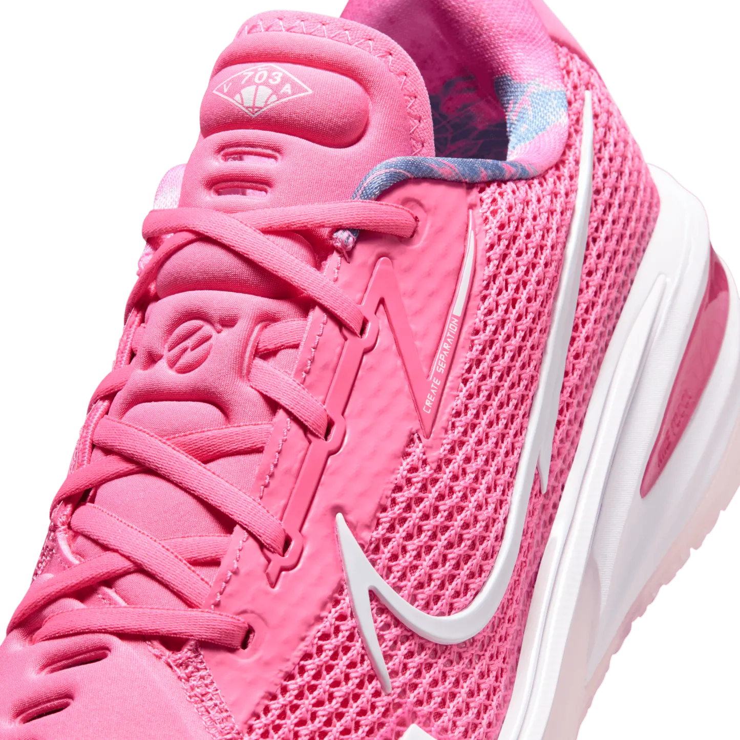 Nike Air Zoom G.T. Cut 1 - White/Hyper Pink/Pinksicle - Image 7