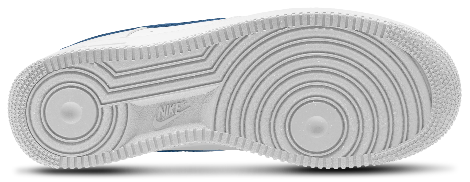 Nike Air Force 1 Low '07 - White/Blue - Image 4
