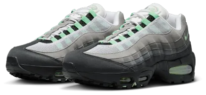 Nike Air Max 95 - Black/Green/White - Image 6