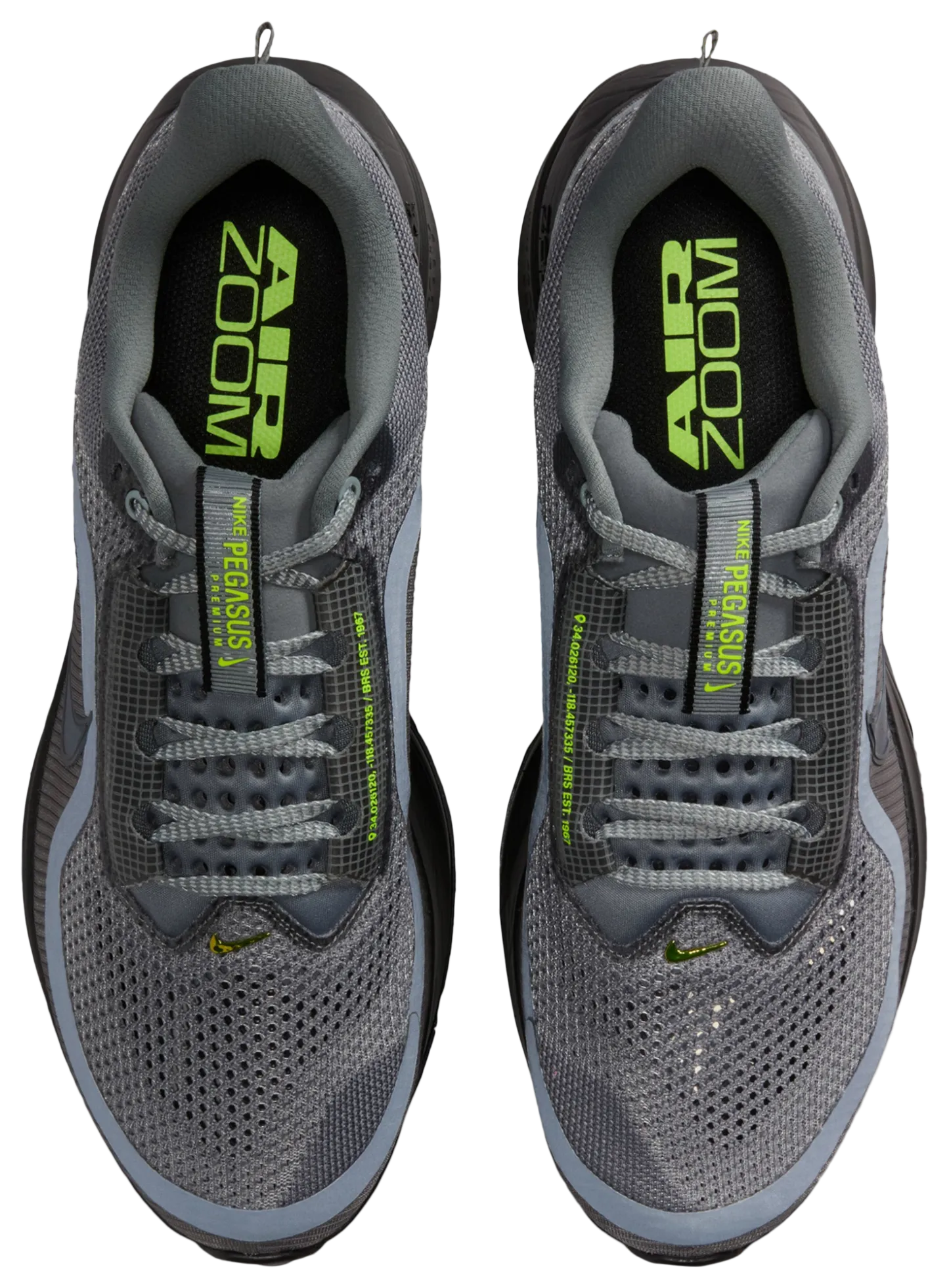 Nike Pegasus Premium - Smoke Grey/Black/Volt - Image 4