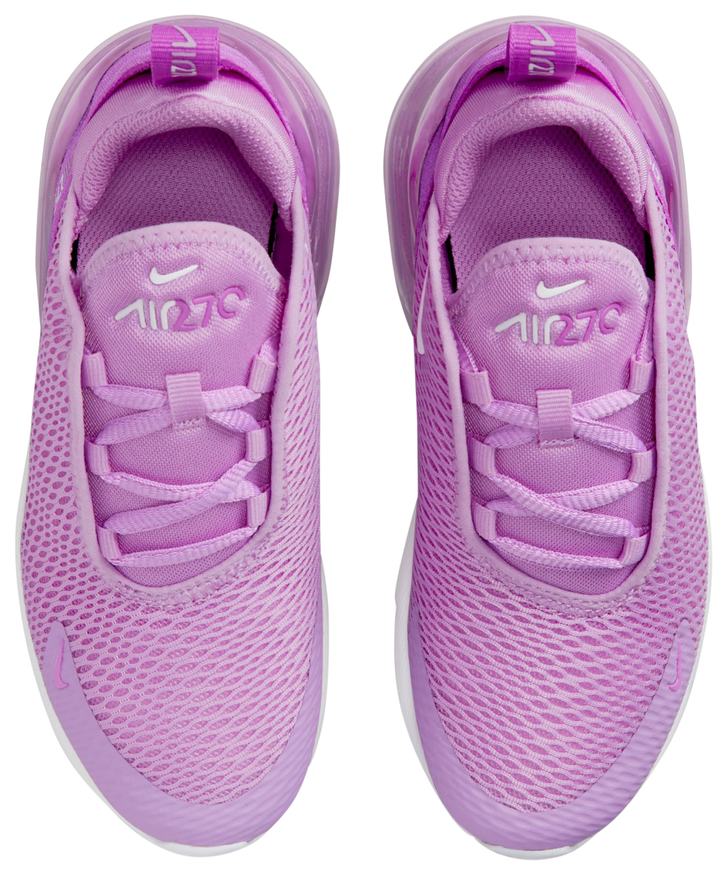 Nike Air Max 270 童款 - Rush Fuchsia/White - Image 4