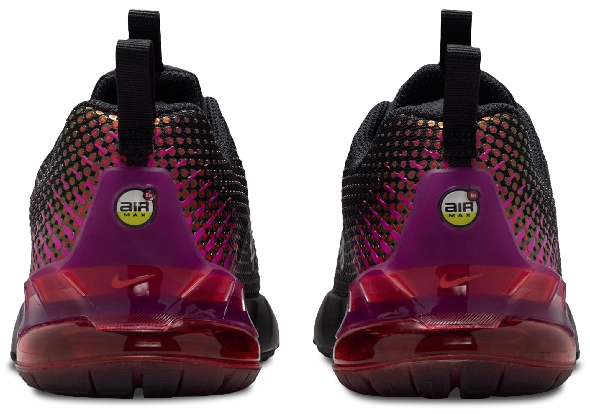 Nike Air Max Phoenix 童款 - Black/Vivid Purple/Challenge Red - Image 3