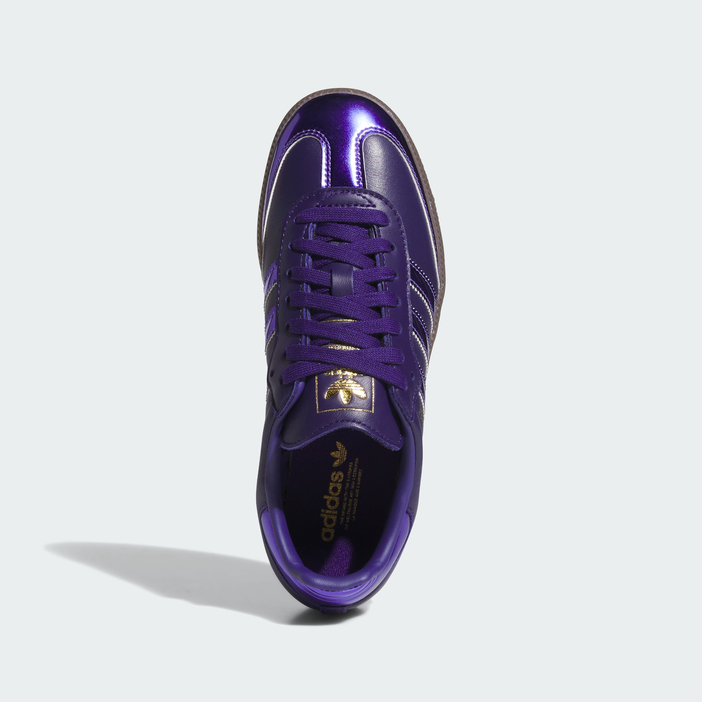 adidas SAMBA LT SHOES - Collegiate Purple / Purple Rush / Gold Metallic - View 2