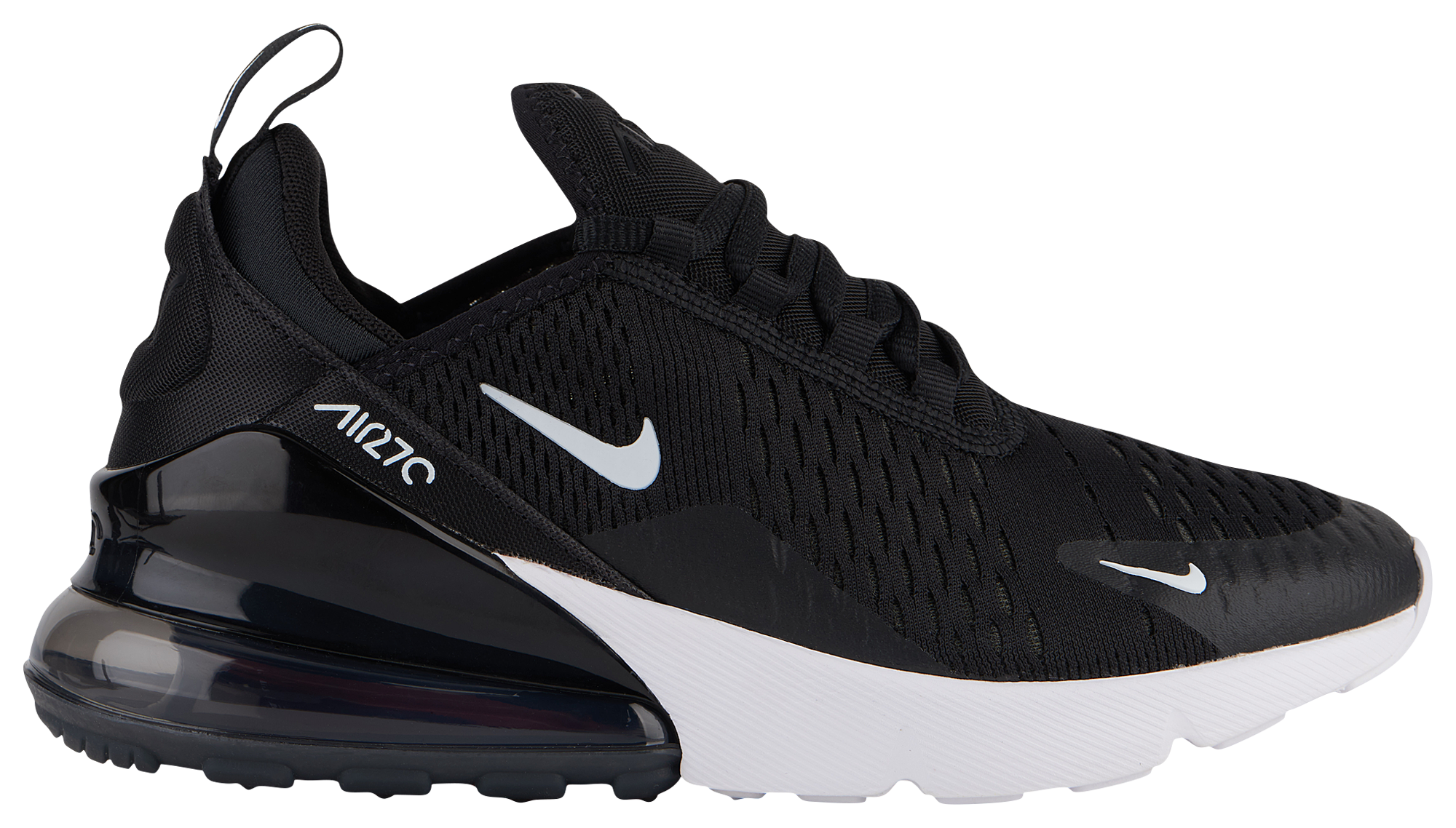 Nike Air Max 270 童款 - Black/White/Anthracite - Image 1
