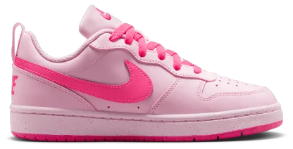 Nike Court Borough Low Recraft 童款 - Pink Foam/Hyper Pink/White - Image 1