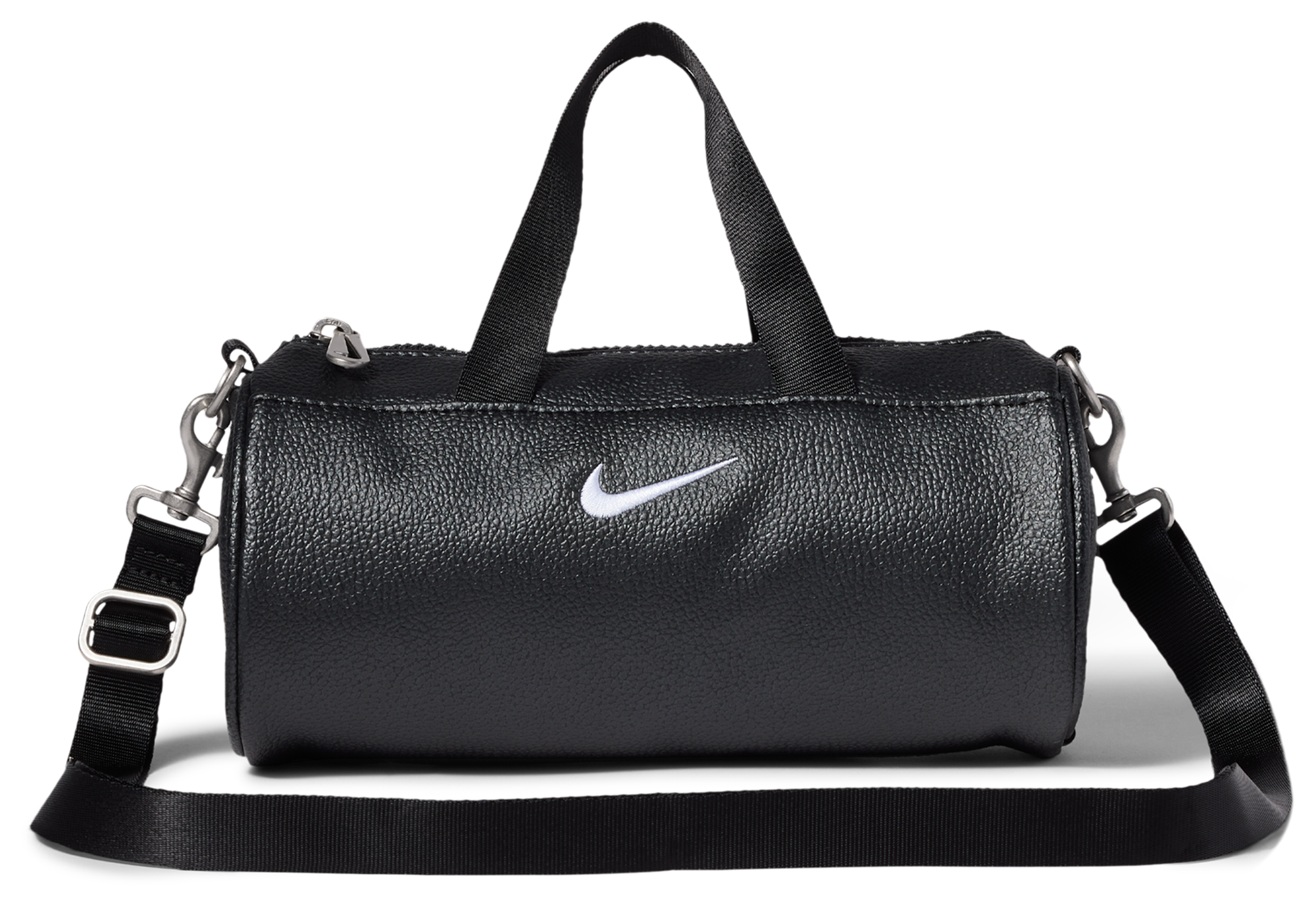 Nike Clash Mini Barrel Bag - Black/Black/White - Image 1