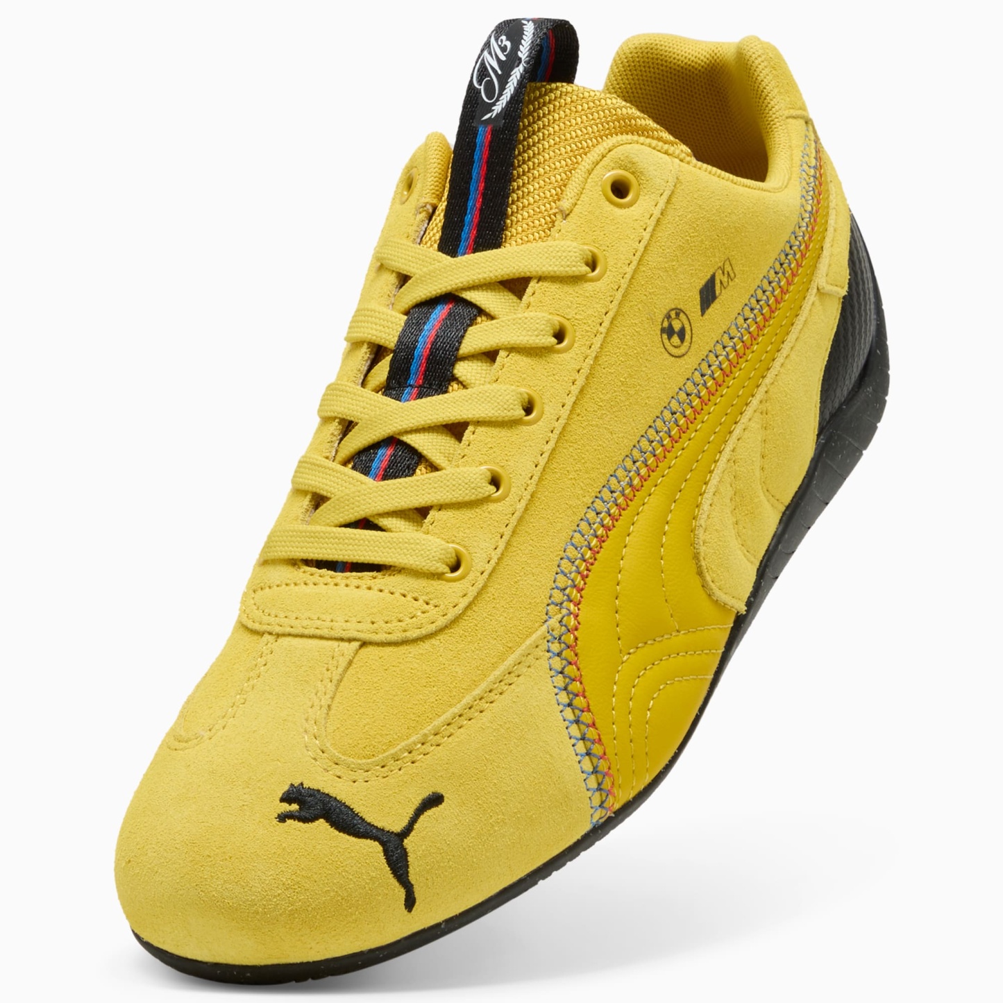 BMW M Speedcat M3 40 Years Men's Sneakers - Dazzling Yellow-PUMA Black - 8