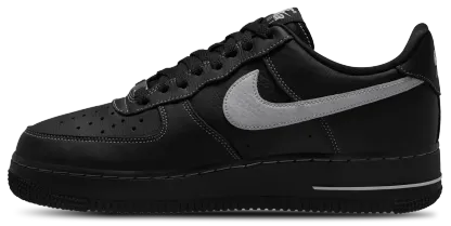 Nike Air Force 1 '07 LV8 - Men's - Black/Wolf Grey - Image 2