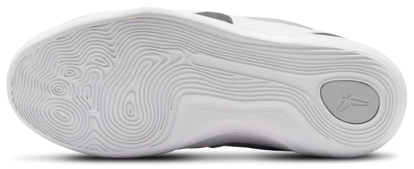 Nike Kobe IX EM 童款 - White/Wolf Grey - Image 5