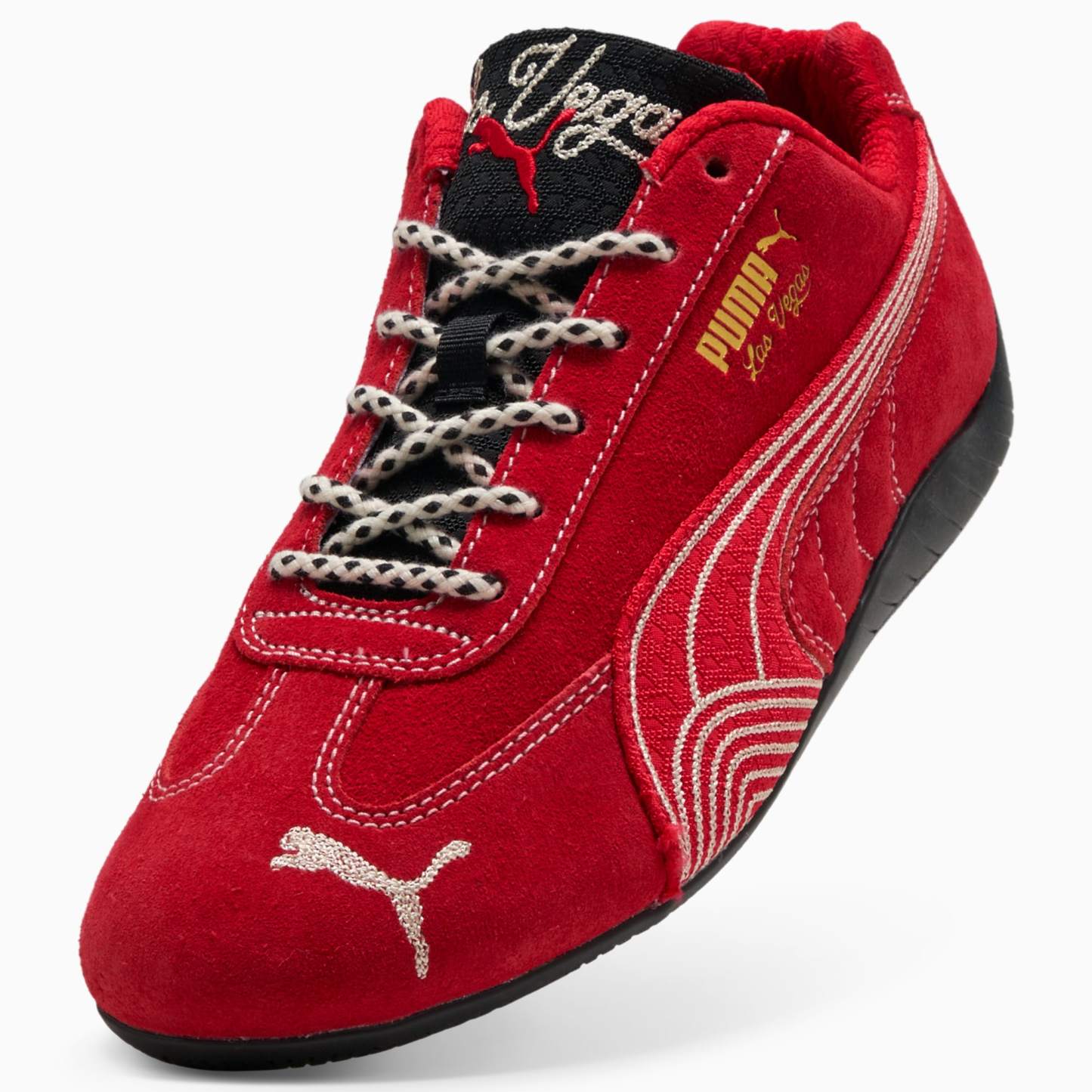 Speedcat OG Las Vegas Sneakers - For All Time Red-Canvas-PUMA Black - 6