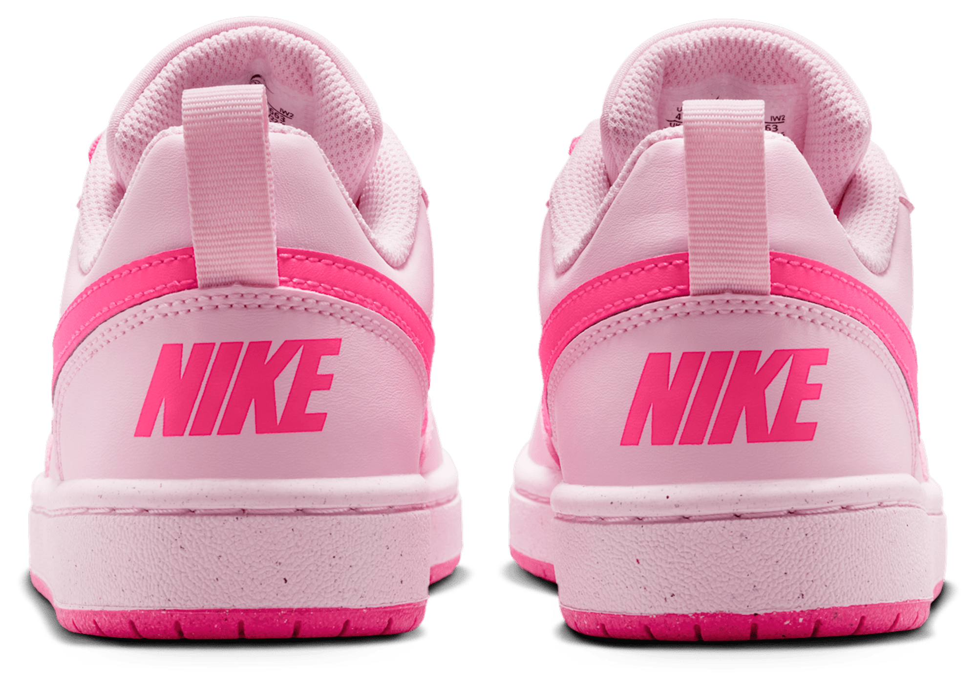 Nike Court Borough Low Recraft 童款 - Pink Foam/Hyper Pink/White - Image 3