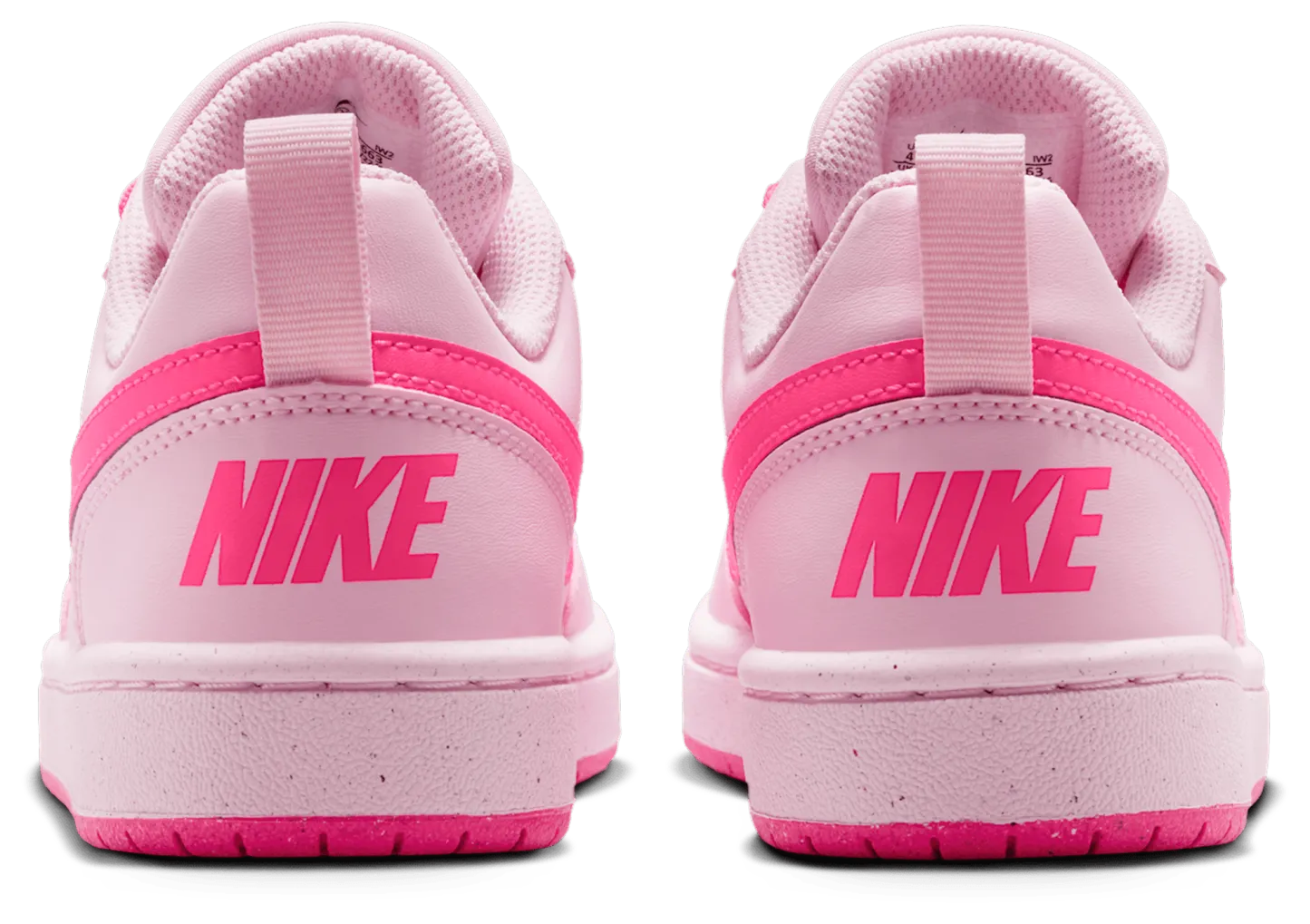 Nike Court Borough Low Recraft 童款 - Pink Foam/Hyper Pink/White - Image 3