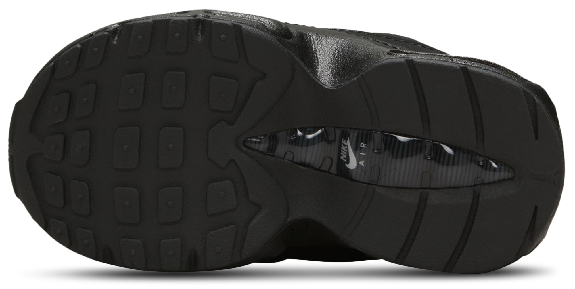 Nike Air Max 95 Recraft 童款 - Black/Black/Anthracite - Image 5