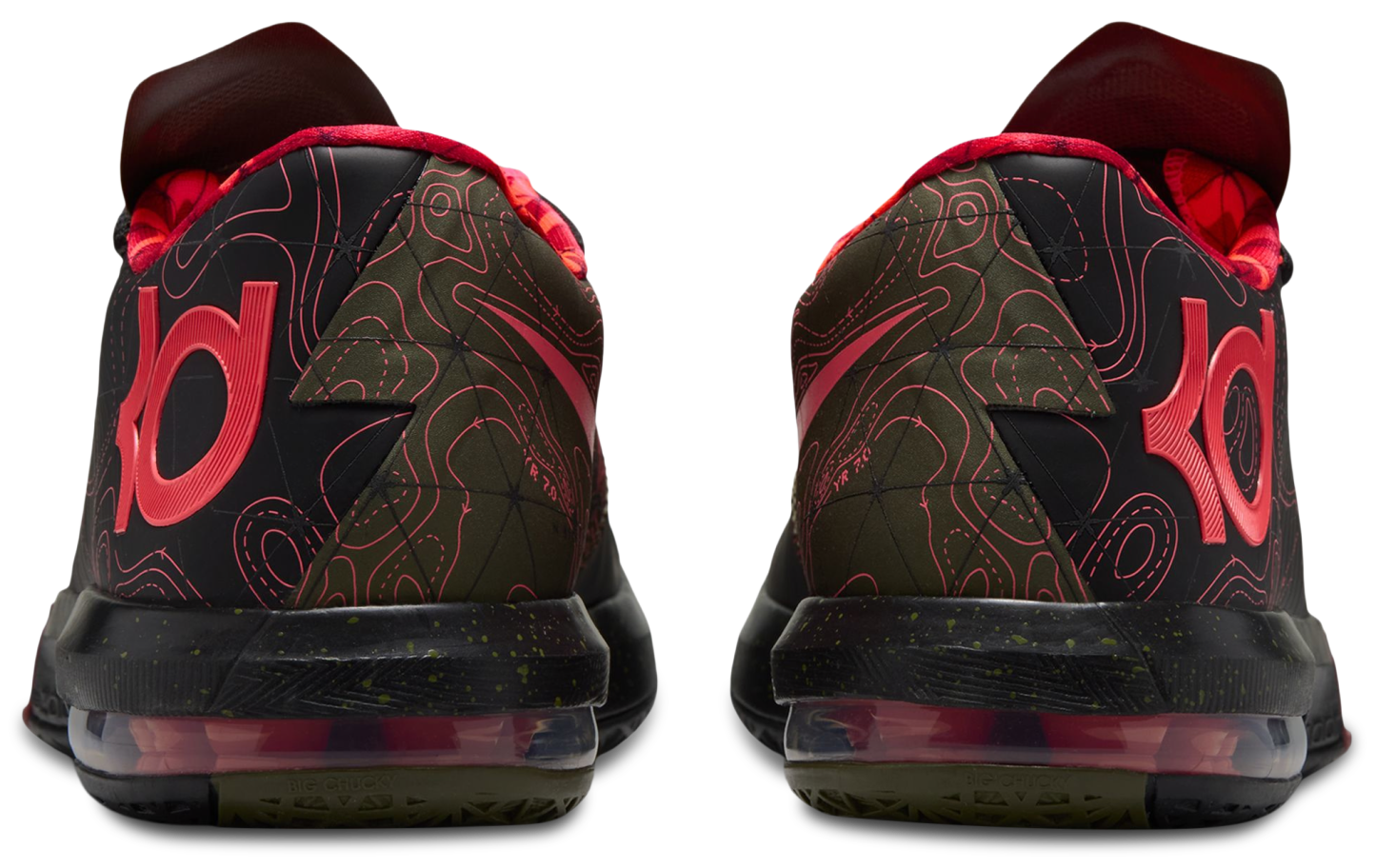 Nike Zoom KD Retro 6 - Green/Red/Black - Image 3
