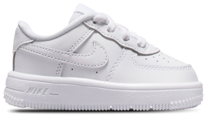 Nike Air Force 1 Low Lace 童款 - White/White - Image 1