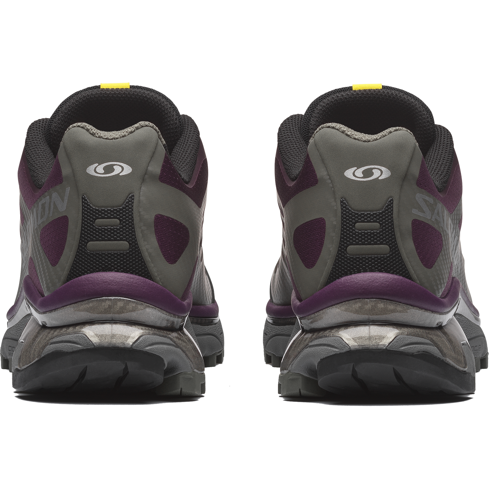 Salomon XT-4 OG - Black / Grape Leaf / Winter Bloom - View 4