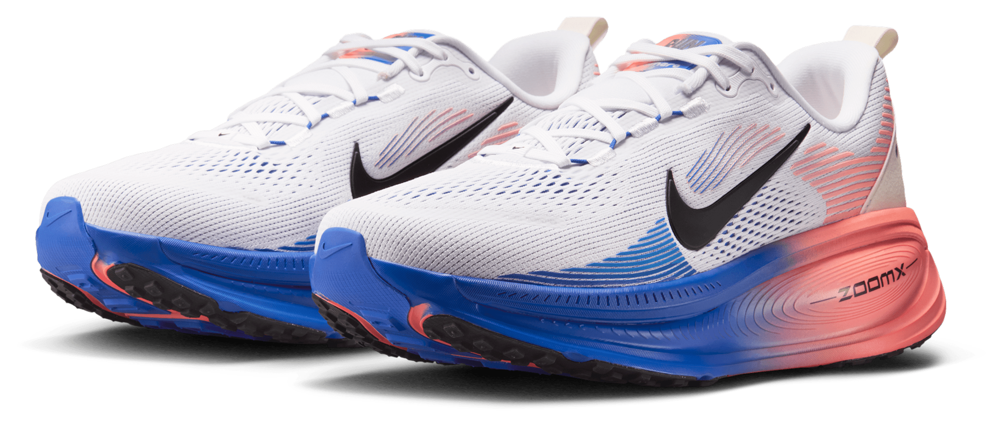 Nike Vomero 18 - White/Black/Racer Blue - Image 6