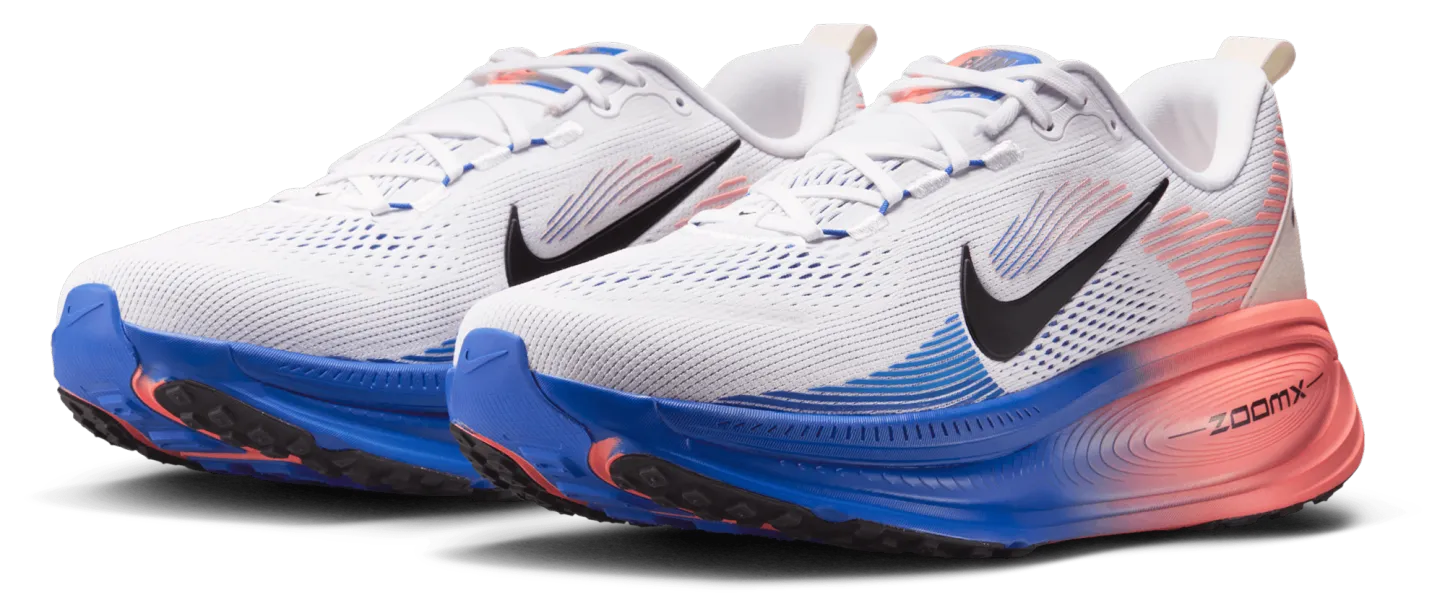 Nike Vomero 18 - White/Black/Racer Blue - Image 6