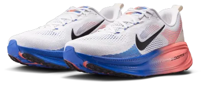 Nike Vomero 18 - White/Black/Racer Blue - Image 6