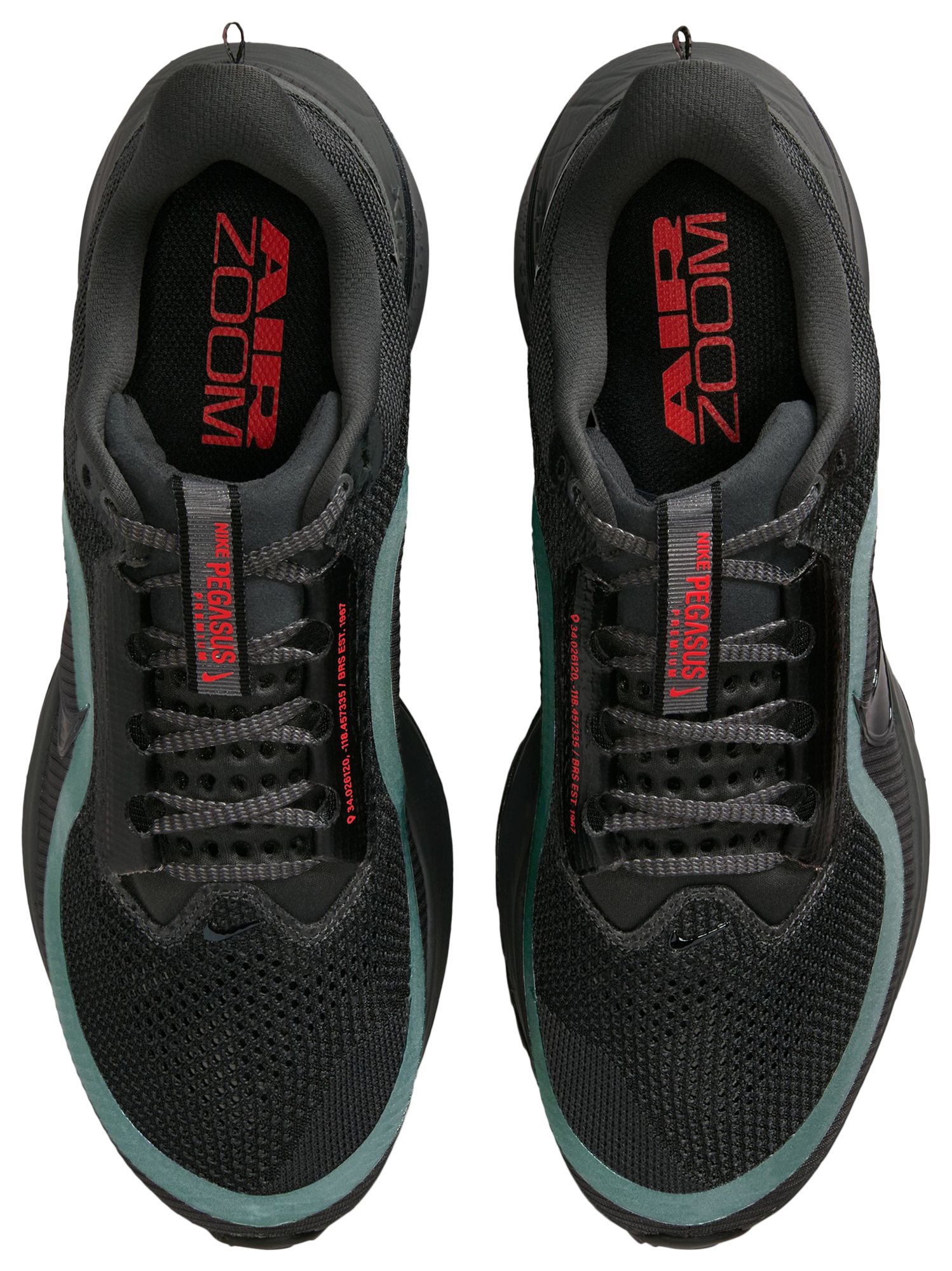 Nike Pegasus Premium - Anthracite/Black/Bright Crimson - Image 4
