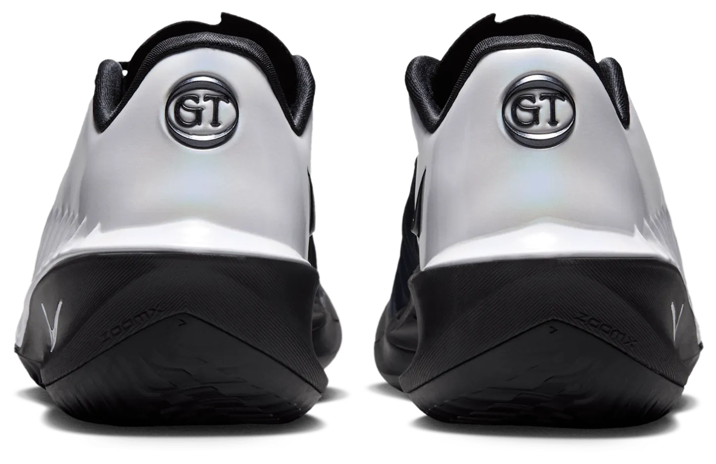 Nike G.T. Cut 4 TB - Black/White/Metallic Silver - Image 3