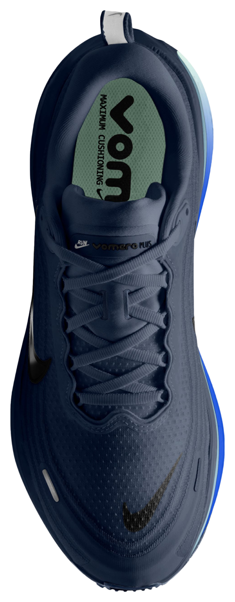 Nike Vomero Plus - Grey/Black/Green - Image 3
