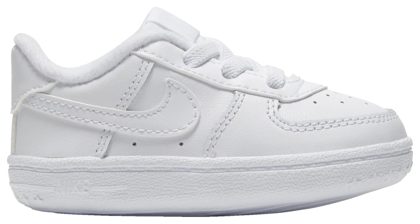 Nike Air Force One Crib 童款 - White/White - Image 1