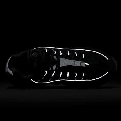 Nike Air Max 95 Big Bubble - Black/Mtlc Silver/Reflect Silver - Image 6