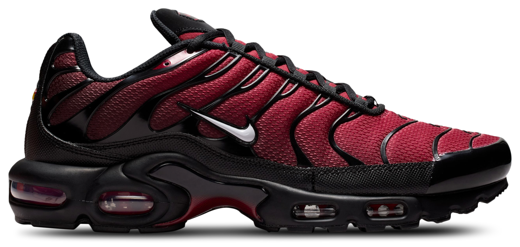 Nike Air Max Plus - Red/Gray/Black - Image 1