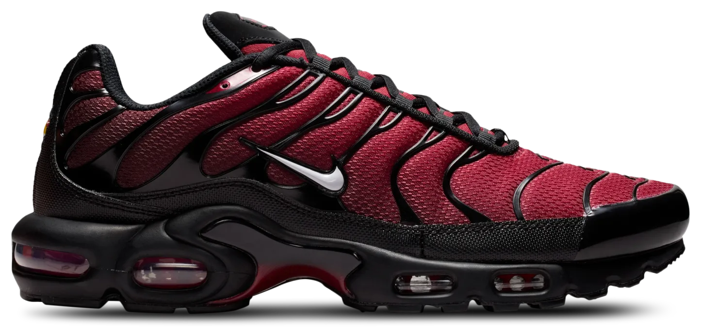 Nike Air Max Plus - Red/Gray/Black - Image 1