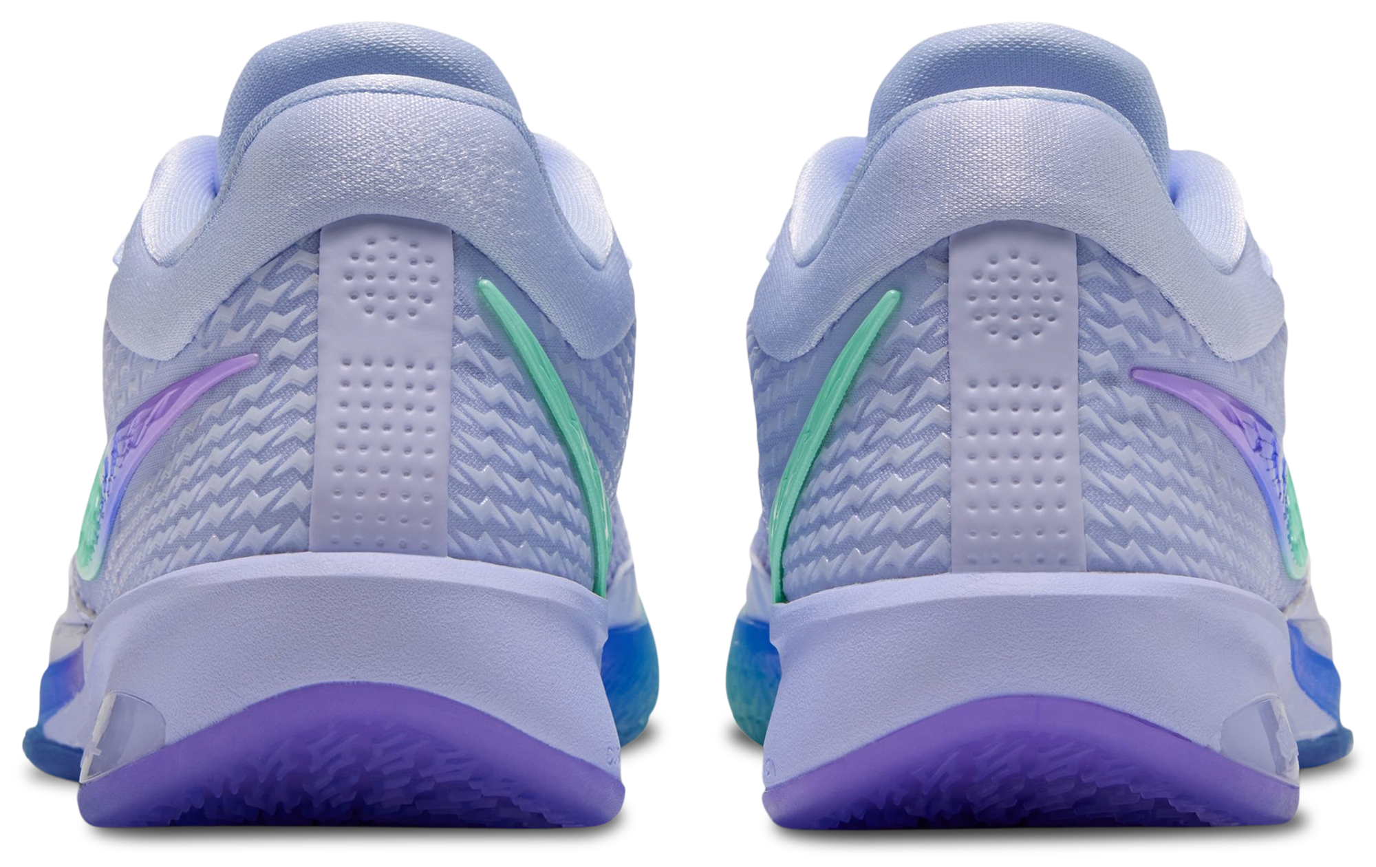 Nike Sabrina 4 - Palest Purple/Green Glow - Image 3
