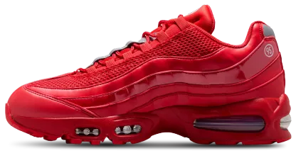 Nike Air Max 95 Big Bubble - Black/White/University Red - Image 2