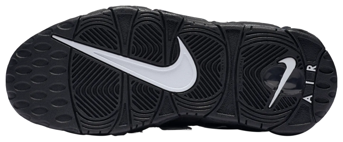 Nike Air More Uptempo 童款 - Black - Image 3