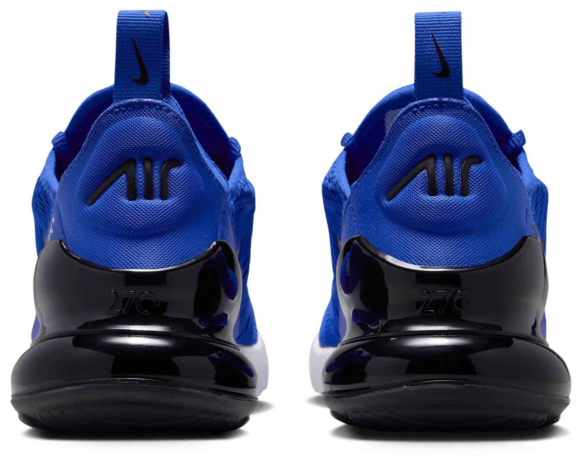 Nike Air Max 270 童款 - Racer Blue/Black/White - Image 3
