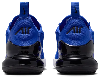 Nike Air Max 270 童款 - Racer Blue/Black/White - Image 3