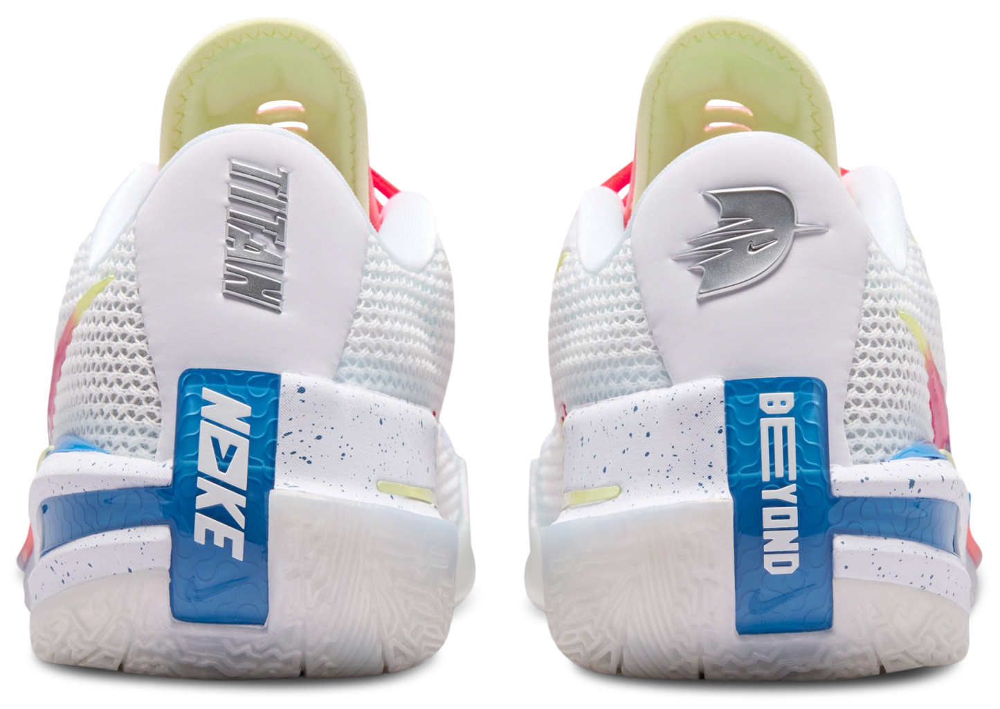Nike G.T. Cut 1 - White/Chile Red/Blue - Image 3