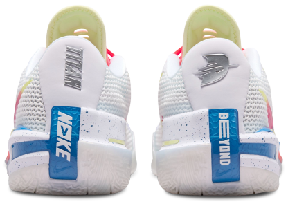 Nike G.T. Cut 1 - White/Chile Red/Blue - Image 3