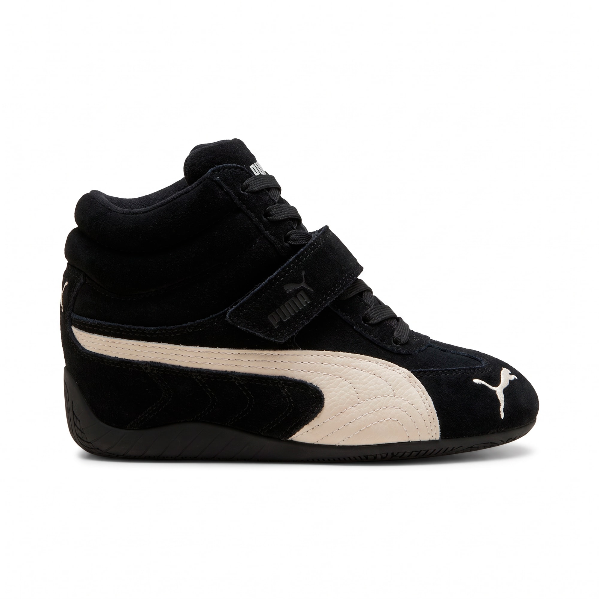 Speedcat Wedge OG Big Kids' Sneakers - PUMA Black-Alpine Snow - 7