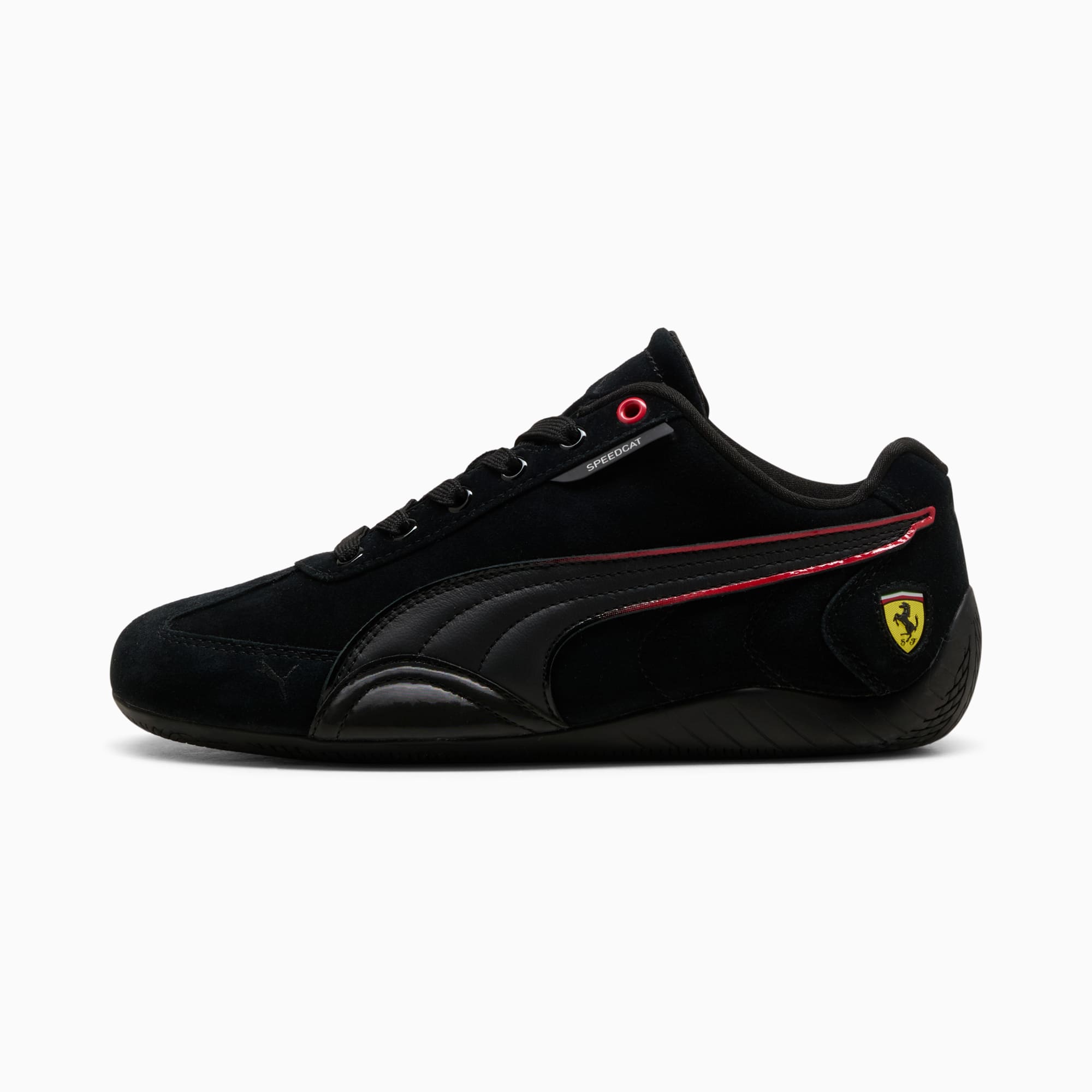Scuderia Ferrari Speedcat Women's Sneakers - PUMA Black-Rosso Corsa - 1